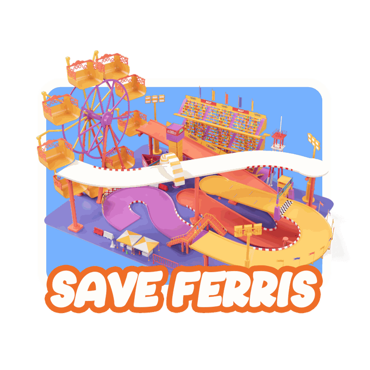 Save Ferris Loony Laps track
